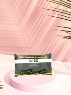 Toalhas Umedecidas de Limpeza Facial Detox Fenzza