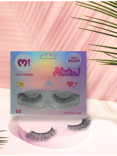 Cílios Postiços 6D Make Lolita QBM603