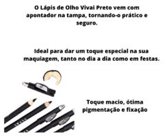 Lápis de Olho com Apontador Vival - comprar online