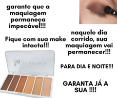 Paleta de Sombras Eu Recebo! 6 Cores Isa Beauty - Charm Encantadora Make Beauty  