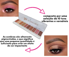 Paleta de Sombras Eu Recebo! 10 Cores Isa Beauty 4002 Cor 1 - comprar online