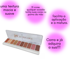 Paleta de Sombras Eu Recebo! 10 Cores Isa Beauty 4002 Cor 1 na internet
