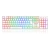 Teclado Gamer Redragon Surara Pro Branco RGB Mecânico Switch Blue - K582W-RGB-PRO (PT) BLUE - 5018