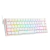 Teclado Gamer Redragon Castor Branco RGB Mecânico Switch Red - K631W-RGB (PT) RED - 6048 - loja online