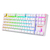 Teclado Gamer Redragon Kumara Pro Branco Bluetooth RGB Mecânico Switch Brown - K552RGB-BRS-W (PT) BROWN - 6067 - Matron Informática