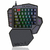 Teclado Gamer Redragon Diti X Preto RGB Switch Blue - K601-RGB (PT) BLUE - 6768