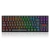 Teclado Gamer Redragon Kumara Elite Mecânico Preto RGB Switch Marrom - 7334