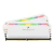 Kit de Mamória Para PC Corsair Dominator Platinum RGB 32Gb 3600Mhz (2x16Gb) DDR4 Branca - CMT32GX4M2D3600C18W - 7661