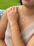 Imagem do Pulseira Coração Brilho Aço Inoxidável | Prata