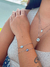 Pulseira Olho Grego Cravejado Aço Inoxidável | Prata - comprar online