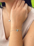 Pulseira Coração Brilho Aço Inoxidável | Prata - comprar online