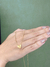 Colar Coração Com Brilho Aço Inoxidável | Dourado - Use Luara