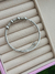 Bracelete Cabo Torcido Esferas Aço Inoxidável - comprar online
