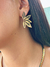 Imagem do Brinco Leo Ouro 18k | Semijoia