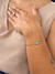 Pulseira Olho Grego Resinado Aço Inoxidável | Prata - comprar online
