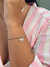 Bracelete Liso Coração Triplo Aço Inoxidável - loja online