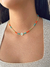 Colar Choker Mandala Olho Grego | Semijoia - Use Luara