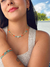 Imagem do Colar Choker Mandala Olho Grego | Semijoia