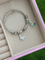 Bracelete Cabo Torcido Penduricalhos Aço Inoxidável - comprar online