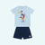 Pijama com camiseta e bermuda MICKEY MOUSE - comprar online