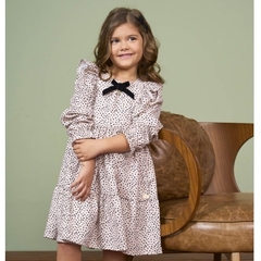 VESTIDO EM CREPE AIR FLOW COM ESTAMPA EXCLUSIVA - comprar online