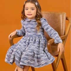 VESTIDO MANGA LONGA EM TWEED CONFY na internet