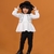 Conjunto 3 peças de bata, colete em tweed Chanel e calça montaria PAKITA - comprar online