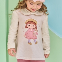 CONJUNTO BATA ML E LEGGING KUKIE na internet