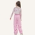Conjunto com 3 peças Blusa, top e calça KUKIE na internet