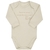 Body manga longa em malha conforto com frase bordada LETUT - comprar online