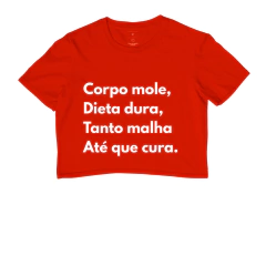 Cropped Corpo Mole - Crazy Cat