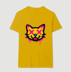 Camiseta Cat Graffiti - loja online