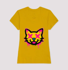Camiseta Cat Graffiti na internet