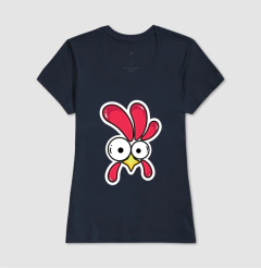 Camiseta Chiken - Crazy Cat