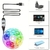 Rgb levou tira de luz 5050, aplicação inteligente, controle remoto, mudança de cor, para o quarto, decoração home, festa, festival, 5m na internet