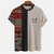 Camisa masculina retrô listrada, camiseta casual de manga curta combinando cores, suéter estilo simples, verão grande esporte unissex