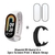 Xiaomi Mi Band 8 inteligente pulseira 7 cor amoled tela miband 8 sangue oxigênio aptidão traker bluetooth à prova dwaterproof água banda inteligente 8