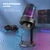 Microfone USB FIFINE A8 para gravação e transmissão em PC e Mac, saída de fone de ouvido e botão Touch-Mute, microfone com 3 modos RGB - loja online