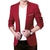 Jaqueta casual de terno fino masculino, blazer bonito, blazer de um botão, roupas de marca fashion, M ~ 3XL, outono, primavera