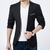 Jaqueta casual de terno fino masculino, blazer bonito, blazer de um botão, roupas de marca fashion, M ~ 3XL, outono, primavera - loja online