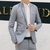Jaqueta casual de terno fino masculino, blazer bonito, blazer de um botão, roupas de marca fashion, M ~ 3XL, outono, primavera - LoogKey