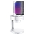 Microfone USB FIFINE A8 para gravação e transmissão em PC e Mac, saída de fone de ouvido e botão Touch-Mute, microfone com 3 modos RGB - comprar online