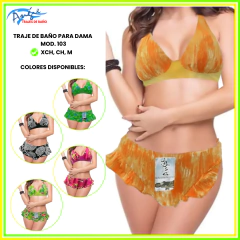 TRAJE DE BAÑO PARA DAMA MOD. 103
