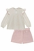 Conjunto de Blusa e Shorts Kukiê - Encanto de Laura moda infantil