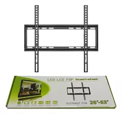 Soporte Fijo Para Tv Led 26-63 Pulgadas 50kg. Color Negro - comprar online