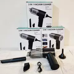 aspiradora inalámbrica De mano Vacuum Claner Hogar 3 en 1 100ml negra 220V - comprar online
