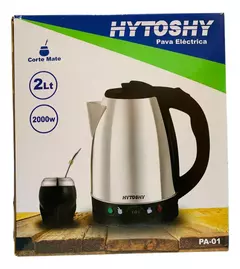 Pava Electrica De 2 Litros /corte De Mate Acero Inoxidable - comprar online
