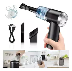 aspiradora inalámbrica De mano Vacuum Claner Hogar 3 en 1 100ml negra 220V en internet