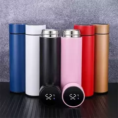 Vaso Termico 500ml Con Filtro Cafe Te Sensor Temperatura - comprar online