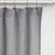 Cortina Baño De Gasa Lisa 180 x 180 cm VH FABRICS